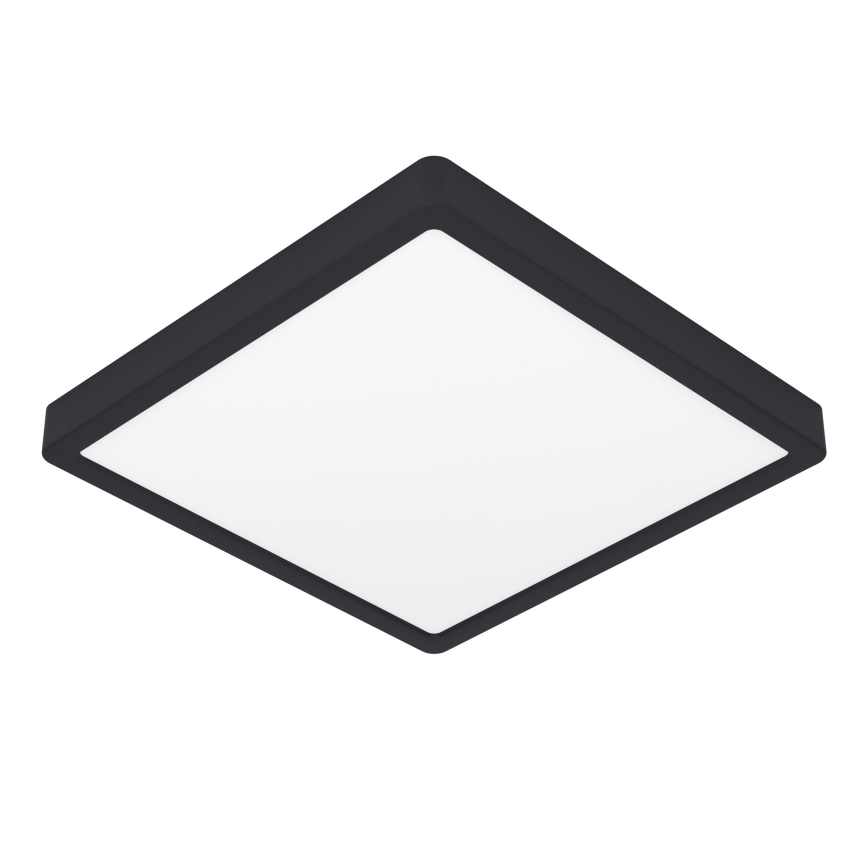 Eglo - LED lubinis šviestuvas LED/13W/230V 2700/4000/6500K 29x29cm juodas