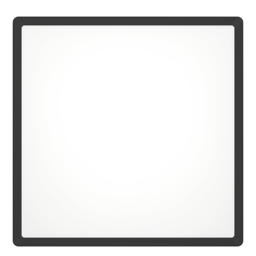 Eglo - LED lubinis šviestuvas LED/17,5W/230V 2700/4000/6500K 39x39 cm juodas