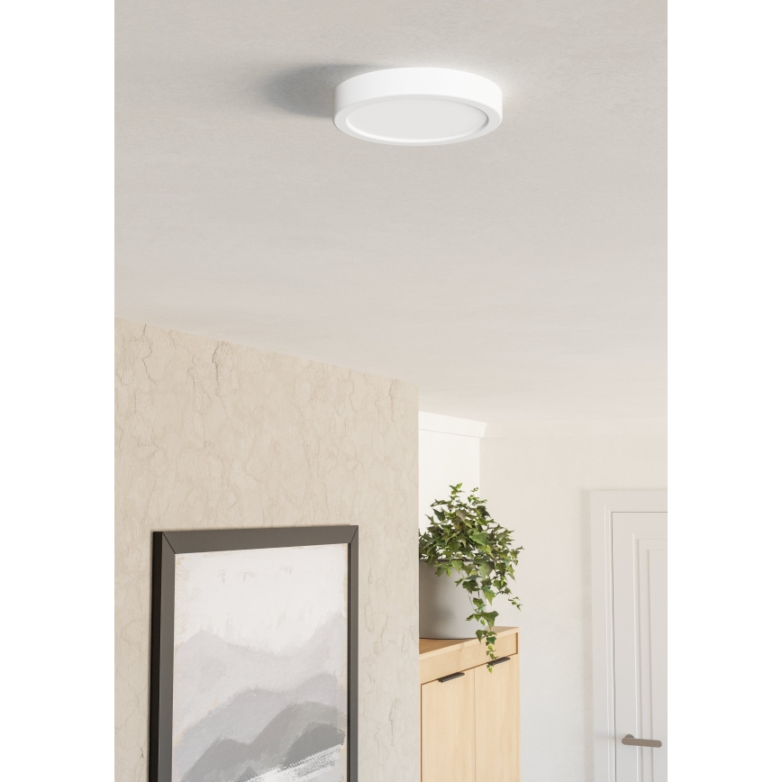 Eglo - LED lubinis šviestuvas LED/7,5W/230V 2700/4000/6500K skersm. 16,6 cm baltas