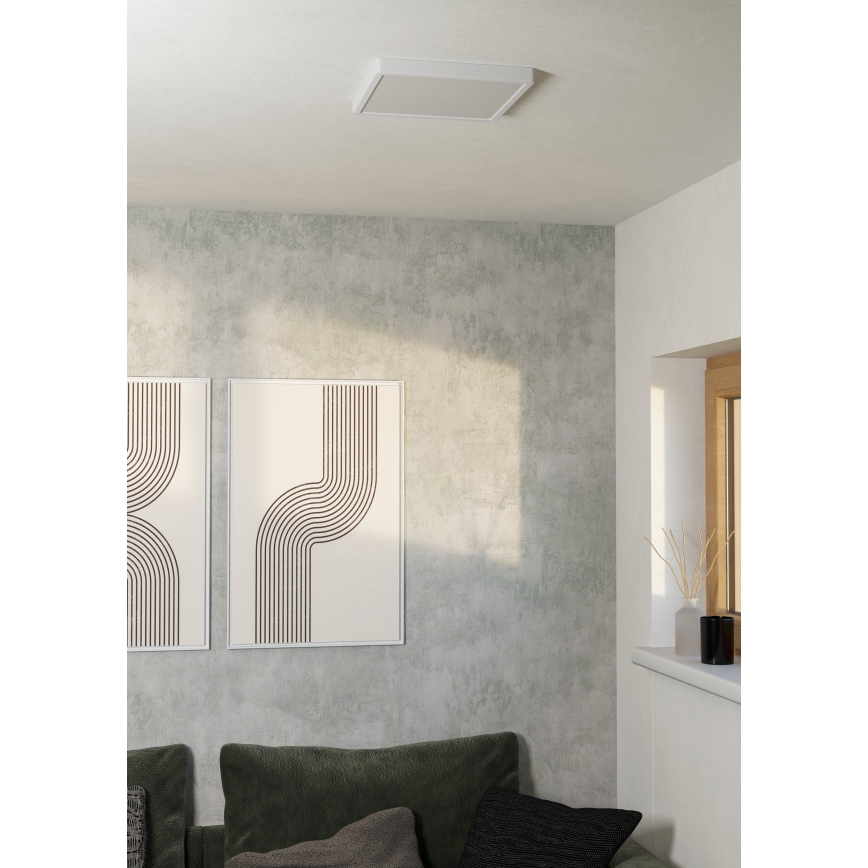 Eglo - LED lubinis šviestuvas LED/13W/230V 2700/4000/6500K 29x29 cm balta