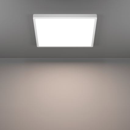 Eglo - lubinis LED šviestuvas, 17,5 W, 230 V, 2700/4000/6500 K, 39x39 cm, balta