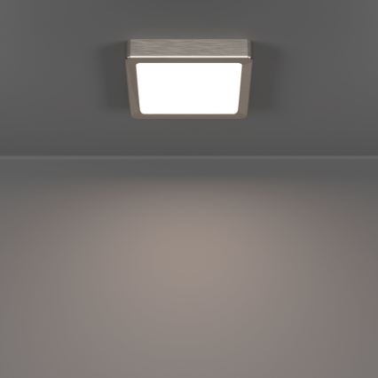 Eglo - LED lubinis šviestuvas LED/7W/230V 2700/4000/6500K 15x15 cm matinis chromas