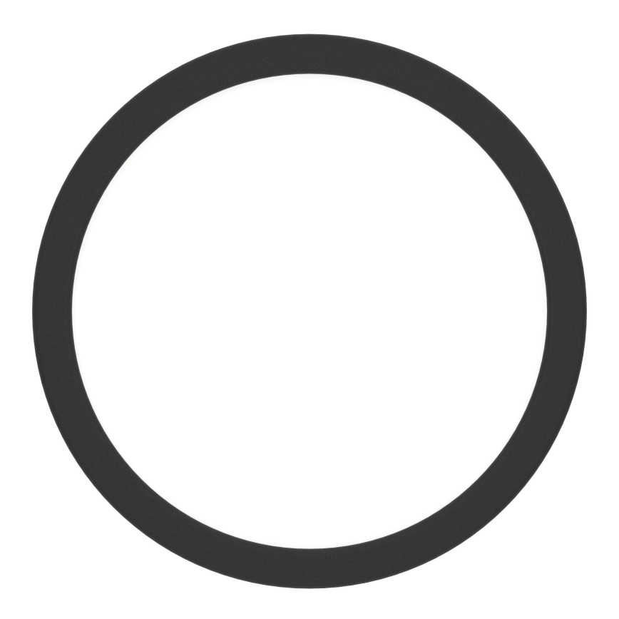 Eglo - LED vonios lubinis šviestuvas LED/11,5W/230V skersm. 21,1 cm IP44 juodas