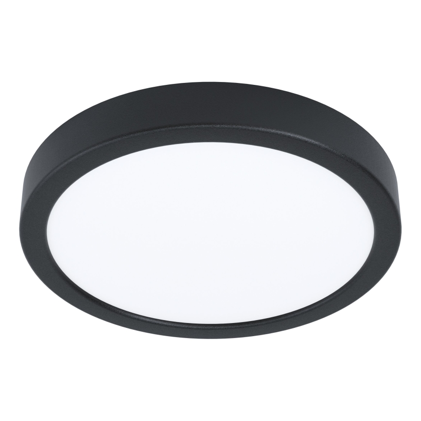Eglo - LED vonios kambario lubinis šviestuvas LED/11,5W/230V 2700/4000/6500K skersmuo 21,1 cm IP44 juodas