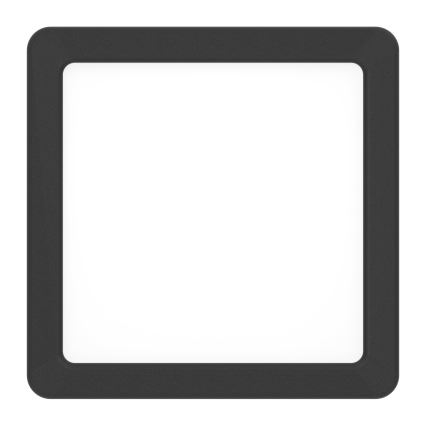 Eglo - LED vonios lubinis šviestuvas LED/7W/230V 2700/4000/6500K 15x15 cm IP44 juodas