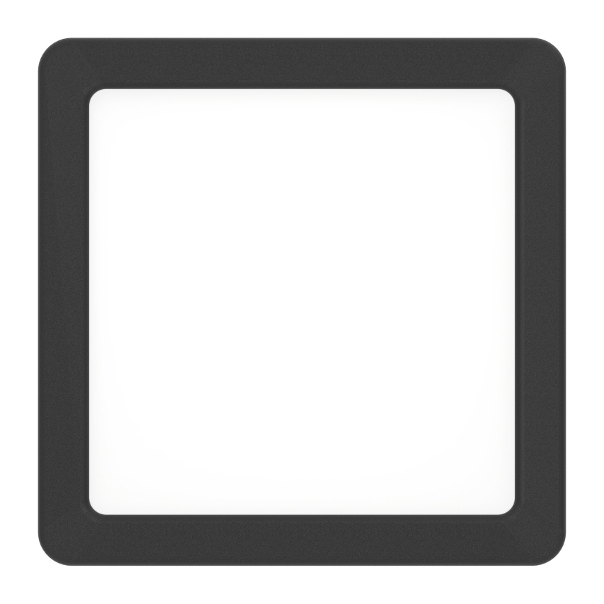 Eglo - LED vonios lubinis šviestuvas LED/7W/230V 2700/4000/6500K 15x15 cm IP44 juodas