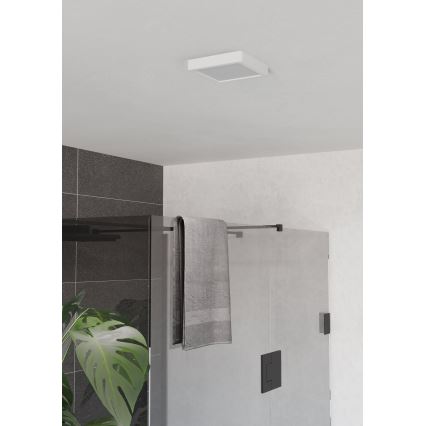 Eglo - LED vonios kambario lubinis šviestuvas LED/7W/230V 2700/4000/6500K 15x15 cm IP44 baltas