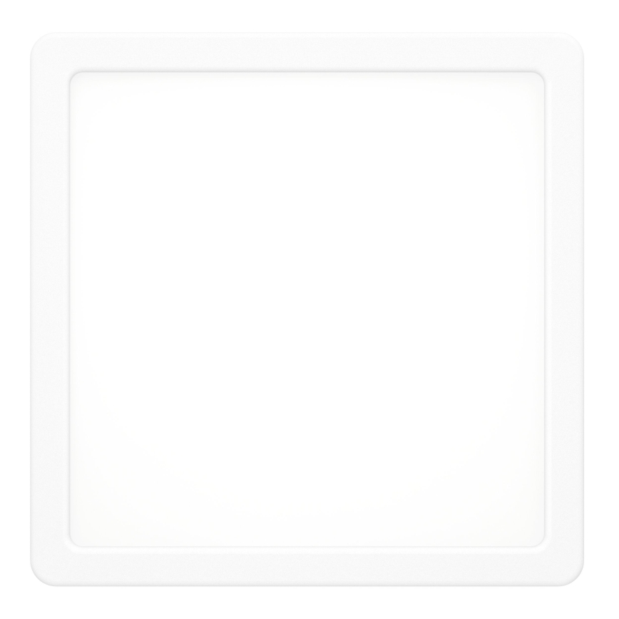 Eglo - LED lubų šviestuvas voniai, 10,5 W, 230 V, 22x22 cm, IP44, baltas