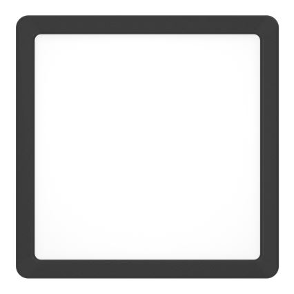 Eglo - LED RGBW reguliuojamas vonios kambario lubinis šviestuvas LED/10,5W/230V 2700-6500K 22x22 cm IP44 juodas