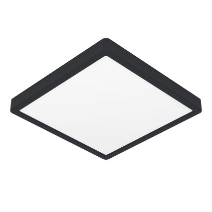 Eglo - LED RGBW, dimeriu reguliuojamas vonios lubų šviestuvas LED/13,5W/230V 2700-6500K 29,5x29,5 cm IP44 juodas