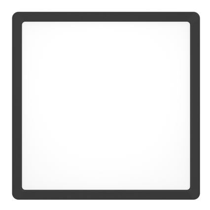 Eglo - LED RGBW, dimeriu reguliuojamas vonios lubų šviestuvas LED/13,5W/230V 2700-6500K 29,5x29,5 cm IP44 juodas