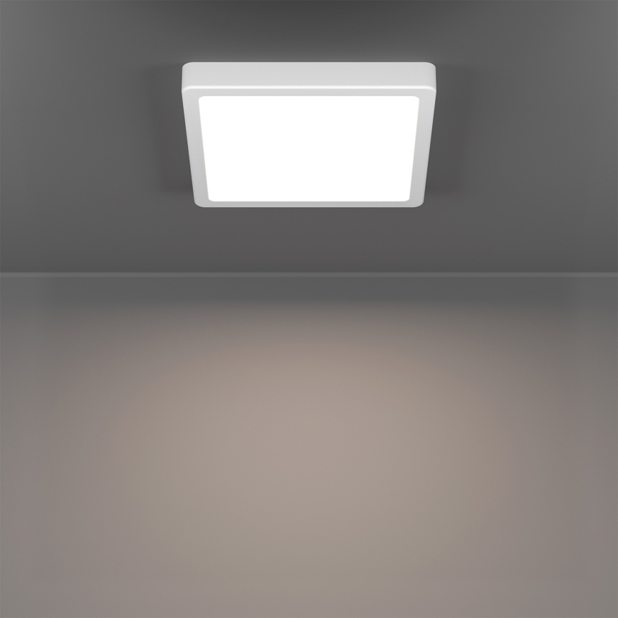 Eglo - LED RGBW reguliuojamas vonios kambario lubų šviestuvas LED/10,5W/230V 2700-6500K 22x22 cm IP44 baltas