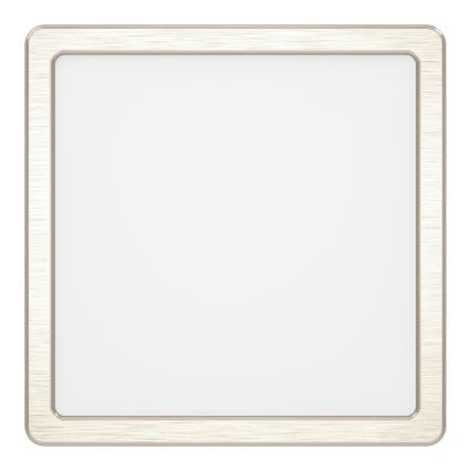 Eglo - LED RGBW Reguliuojamas vonios lubinis šviestuvas LED/10,5W/230V 2700-6500K 22x22 cm IP44 matinis chromas