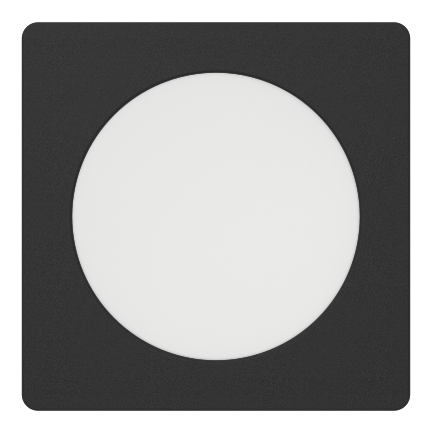 Eglo - LED įleidžiamas šviestuvas LED/6,3W/230V 2700/4000/6500K 11,9x11,9 cm juoda