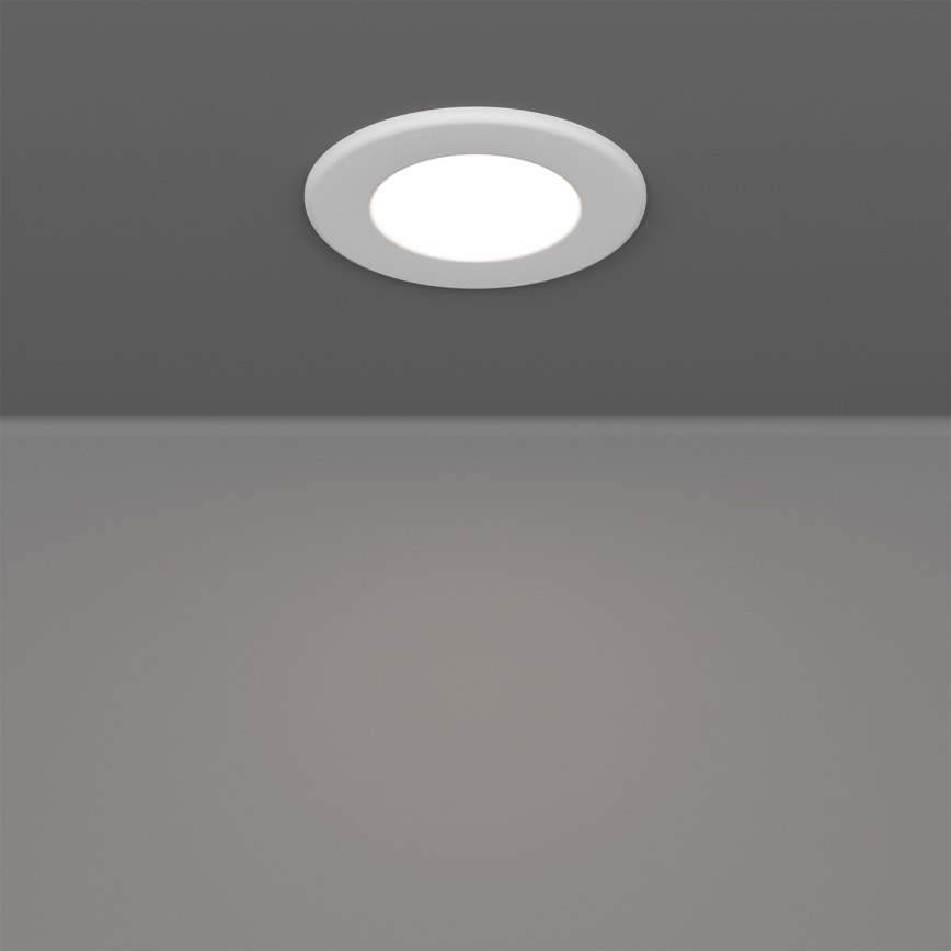 Eglo - Rinkinys 3 vnt. įleidžiamųjų LED šviestuvų LED/3,7W/230V 2700/4000/6500K, skersmuo 8,8 cm, balta