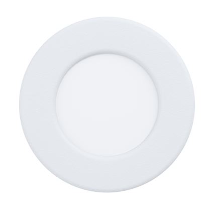 Eglo - Įleidžiamas LED šviestuvas, 3,7 W, 230 V, 2700/4000/6500 K, Ø 8,8 cm, baltas