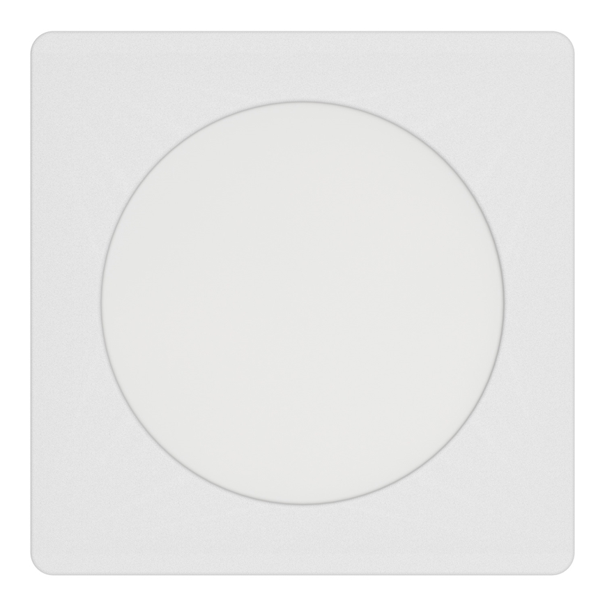 Eglo - LED įleidžiamasis šviestuvas LED/6,3W/230V 2700/4000/6500K 11,9x11,9 cm balta