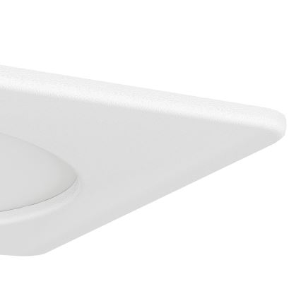 Eglo - LED įleidžiamasis šviestuvas LED/6,3W/230V 2700/4000/6500K 11,9x11,9 cm balta