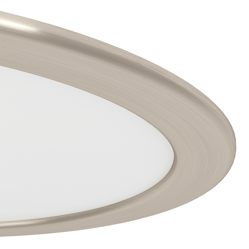 Eglo - LED įleidžiamas šviestuvas LED/18,5W/230V 2700/4000/6500K skersm. 21,6 cm matinis chromas