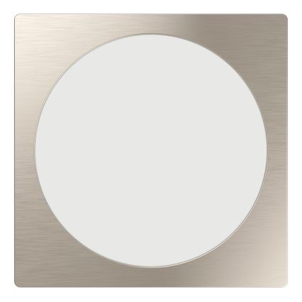 Eglo - LED įleidžiamas šviestuvas LED/18,5W/230V 2700/4000/6500K 21,6x21,6 cm matinis chromas