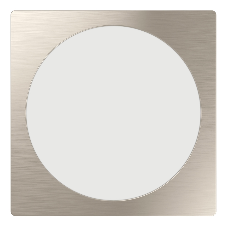 Eglo - LED įleidžiamas šviestuvas LED/18,5W/230V 2700/4000/6500K 21,6x21,6 cm matinis chromas