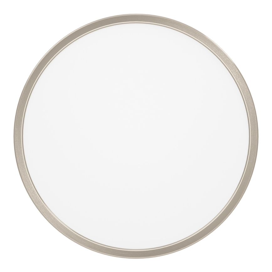 Eglo - LED RGBW dimeriuojamas vonios kambario lubinis šviestuvas LED/17,5W/230V 2700-6500K skers. 38,9 cm IP44 matinis chromas