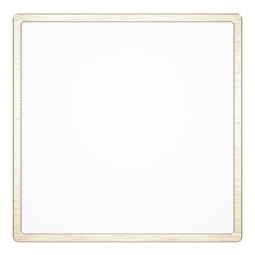 Eglo - LED RGBW reguliuojamas vonios kambario lubų šviestuvas LED/17,8W/230V 2700-6500K 39x39 cm IP44 matinis chromas