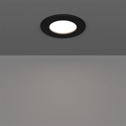 Eglo - Komplektas 3x LED RGBW, dimeriu reguliuojamas vonios įleidžiamas šviestuvas LED/2,8W/230V 2700-6500K Ø 8,8 cm IP44 juodas