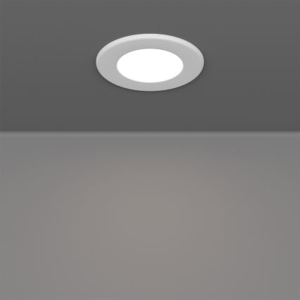 Eglo - Rinkinys 3xLED RGBW, dimeriuojami vonios įleidžiami šviestuvai LED/2,8W/230V 2700-6500K skersmuo 8,8 cm IP44 balta