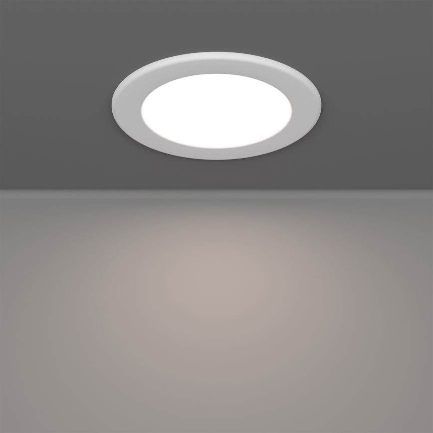 Eglo - LED RGBW dimeriuojamas vonios įleidžiamas šviestuvas LED/5W/230V 2700-6500K Ø 12 cm IP44 balta