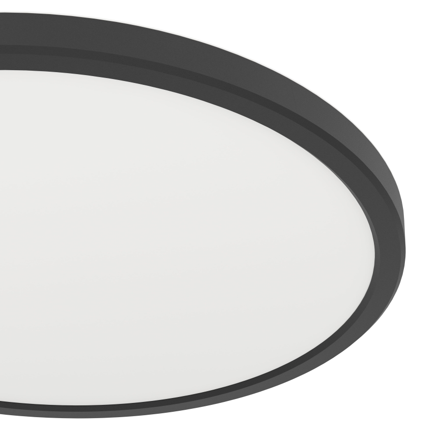 Eglo - LED lubinis vonios šviestuvas LED/13,9W/230V 2700/4000/6500K diametras 30 cm IP44 juoda