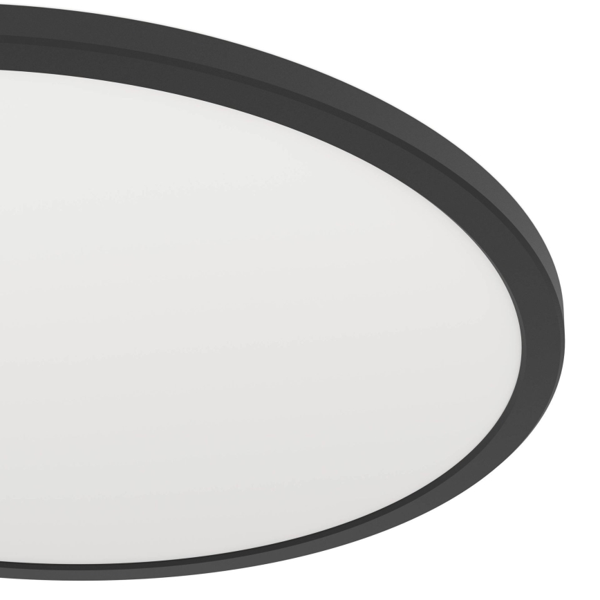 Eglo - LED lubinis vonios šviestuvas LED/16,8W/230V 2700/4000/6500K diametras 50 cm IP44 juoda