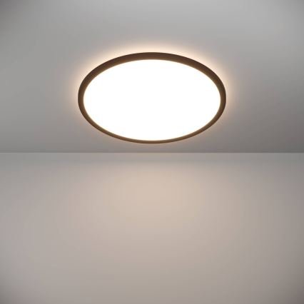 Eglo - LED lubinis vonios šviestuvas LED/16,8W/230V 2700/4000/6500K diametras 50 cm IP44 juoda