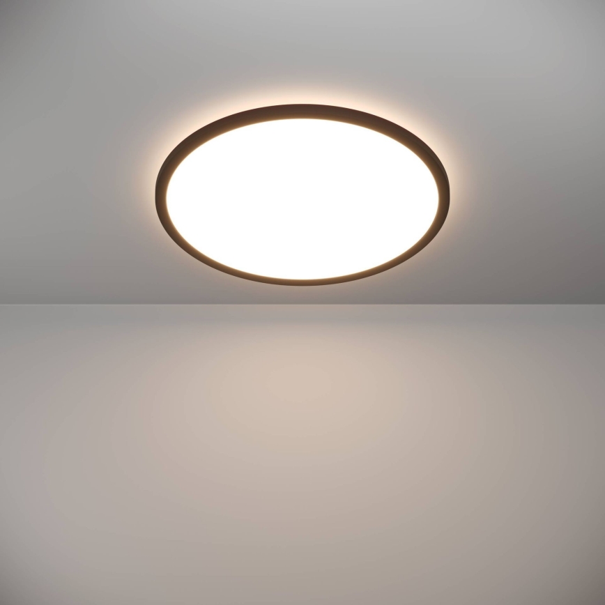 Eglo - LED lubinis vonios šviestuvas LED/16,8W/230V 2700/4000/6500K diametras 50 cm IP44 juoda