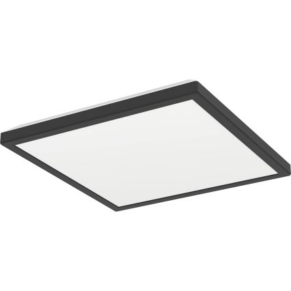 Eglo - LED lubinis vonios šviestuvas LED/13,4W/230V 2700/4000/6500K 29x29 cm IP44 juoda