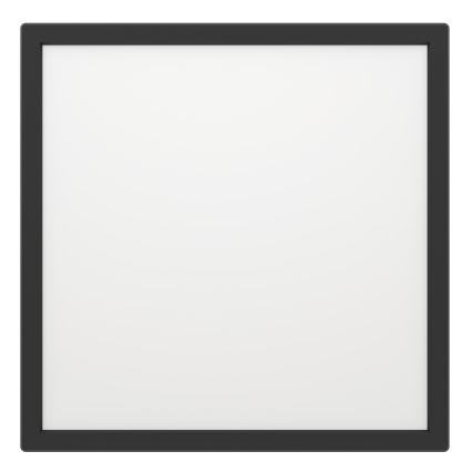Eglo - LED lubinis vonios šviestuvas LED/13,4W/230V 2700/4000/6500K 29x29 cm IP44 juoda