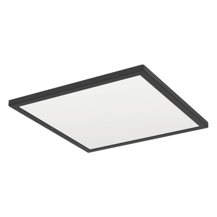 Eglo - LED lubinis vonios šviestuvas LED/17,6W/230V 2700/4000/6500K 39x39 cm IP44 juoda