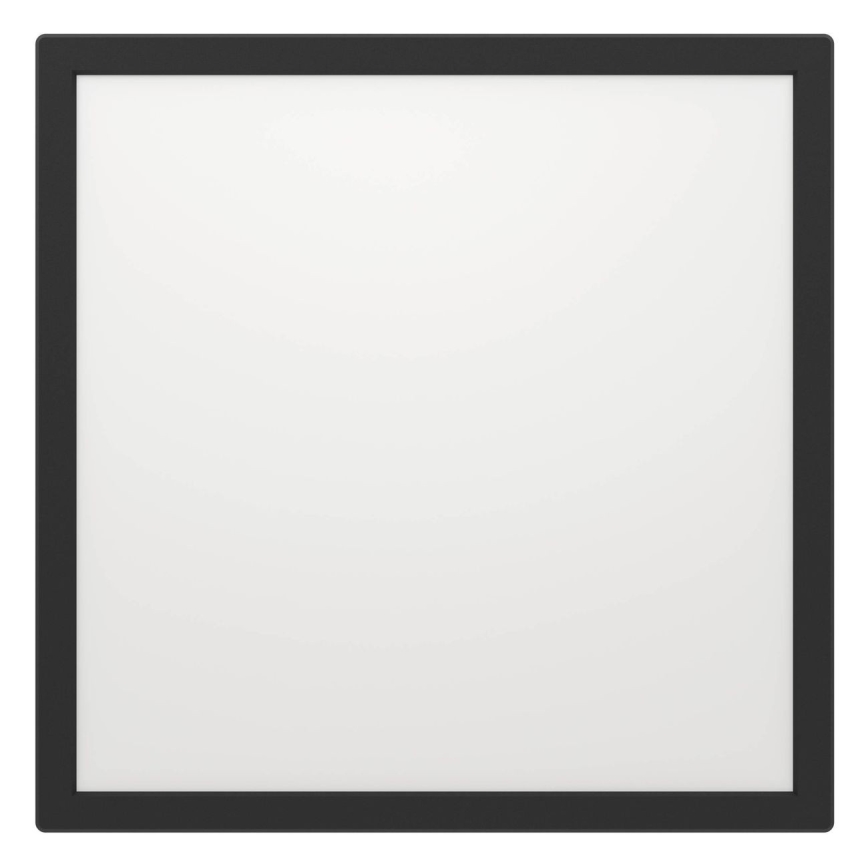 Eglo - LED lubinis vonios kambario šviestuvas LED/17,6W/230V 2700/4000/6500K 39x39 cm IP44 juodas