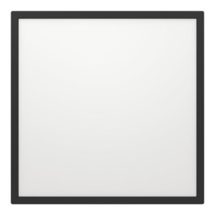 Eglo - LED lubinis vonios šviestuvas LED/17W/230V 2700/4000/6500K 50x50 cm IP44 juoda