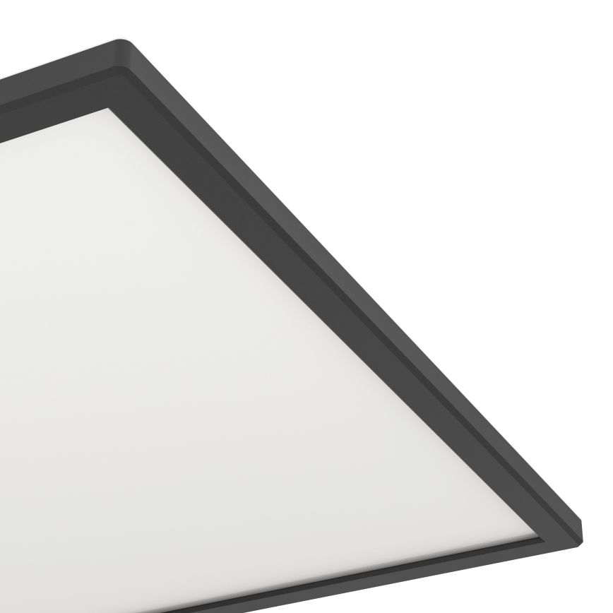 Eglo - LED lubinis vonios šviestuvas LED/17W/230V 2700/4000/6500K 50x50 cm IP44 juoda