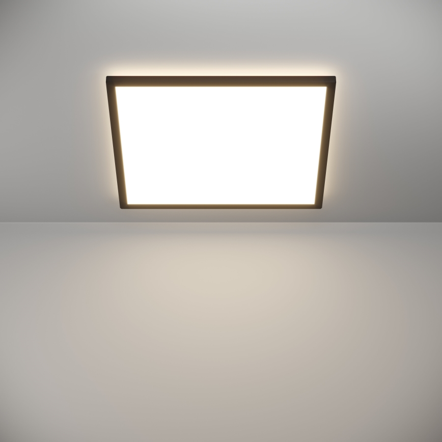 Eglo - LED lubinis vonios šviestuvas LED/17W/230V 2700/4000/6500K 50x50 cm IP44 juoda