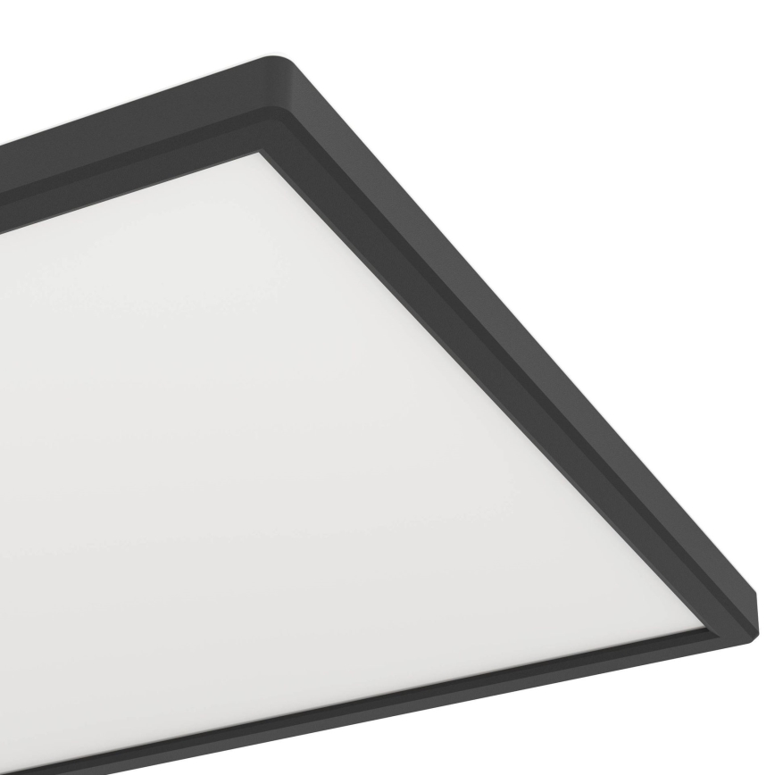 Eglo - LED lubinis vonios šviestuvas LED/17,2W/230V 2700/4000/6500K 30x57 cm IP44 juoda