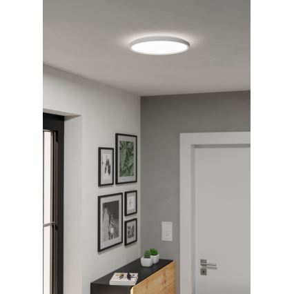 Eglo - LED lubinis vonios šviestuvas LED/13,9W/230V 2700/4000/6500K diametras 30 cm IP44 balta