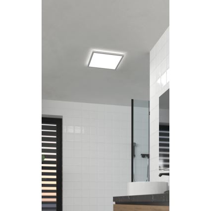 Eglo - LED lubinis vonios šviestuvas LED/17,6W/230V 2700K/4000K/6500K 39x39 cm IP44 balta