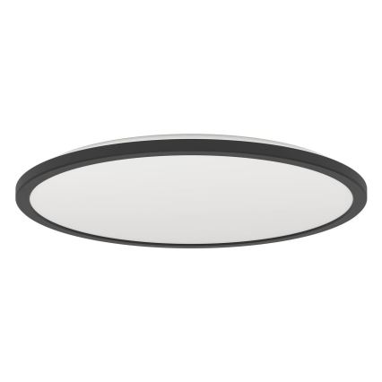 Eglo - LED pritemdomas lubinis vonios šviestuvas LED/16,8W/230V 2700-6500K diametras 50 cm IP44 juoda + nuotolinio valdymo pultas
