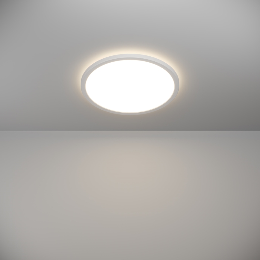 Eglo - LED pritemdomas lubinis vonios šviestuvas LED/18,5W/230V 2700-6500K diametras 38,9 cm IP44 balta + nuotolinio valdymo pultas
