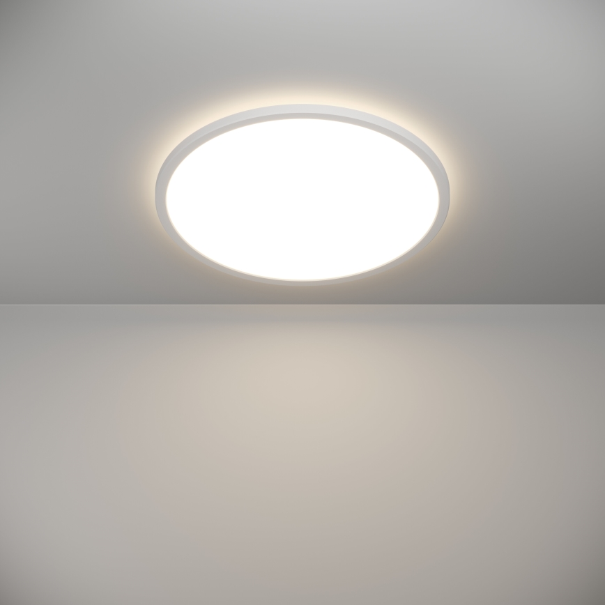 Eglo - LED pritemdomas lubinis vonios šviestuvas LED/16,8W/230V 2700-6500K pr.50 cm IP44 balta + nuotolinio valdymo pultas