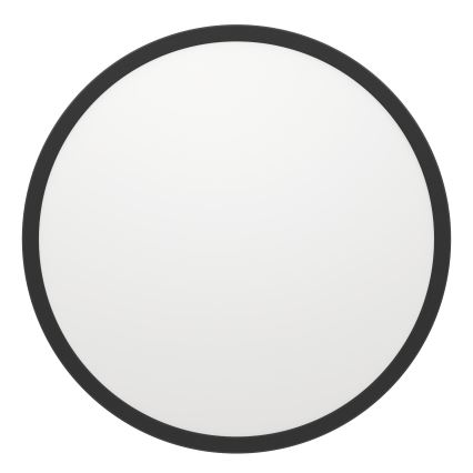 Eglo - LED RGBW Pritemdomas vonios lubinis šviestuvas LED/16,8W/230V 2700-6500K d. 50 cm IP44 juodas ZigBee