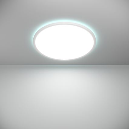 Eglo - LED RGBW Pritemdomas vonios lubinis šviestuvas LED/16,8W/230V 2700-6500K d. 50 cm IP44 baltas ZigBee