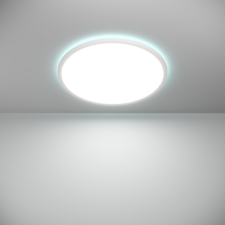 Eglo - LED RGBW Pritemdomas vonios lubinis šviestuvas LED/16,8W/230V 2700-6500K d. 50 cm IP44 baltas ZigBee